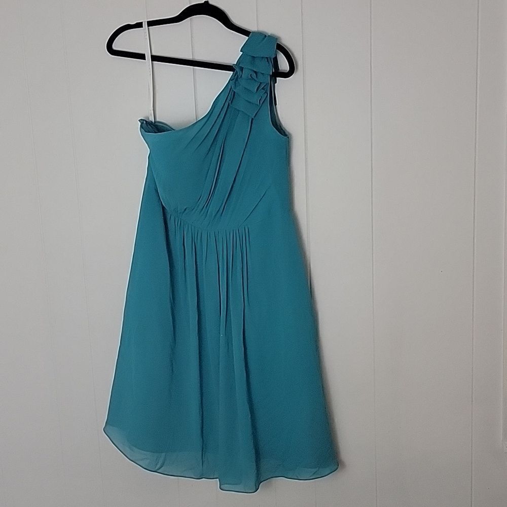 Azazie bridesmaid dress color jade